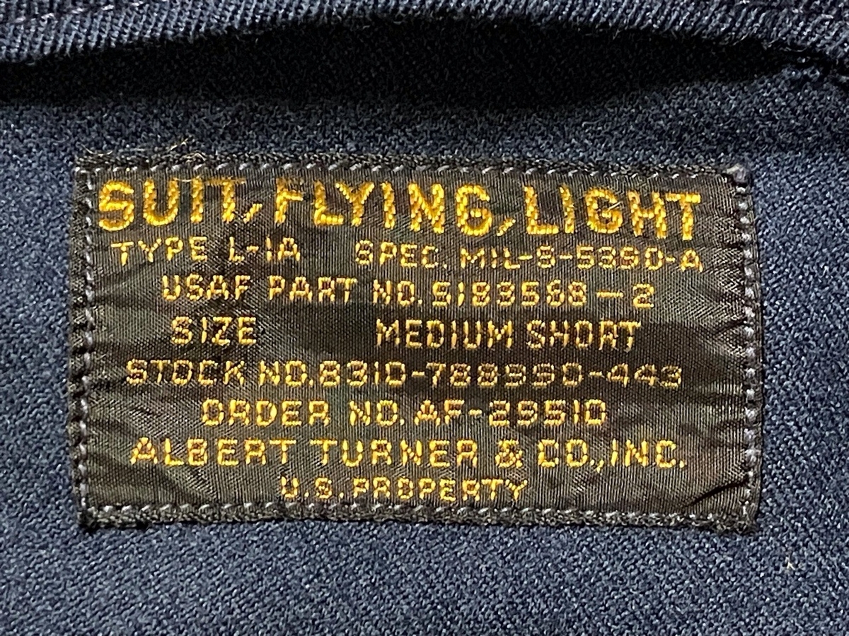 古き良き時代のスーツです！【アメリカの軍服】空軍L-1Aウール