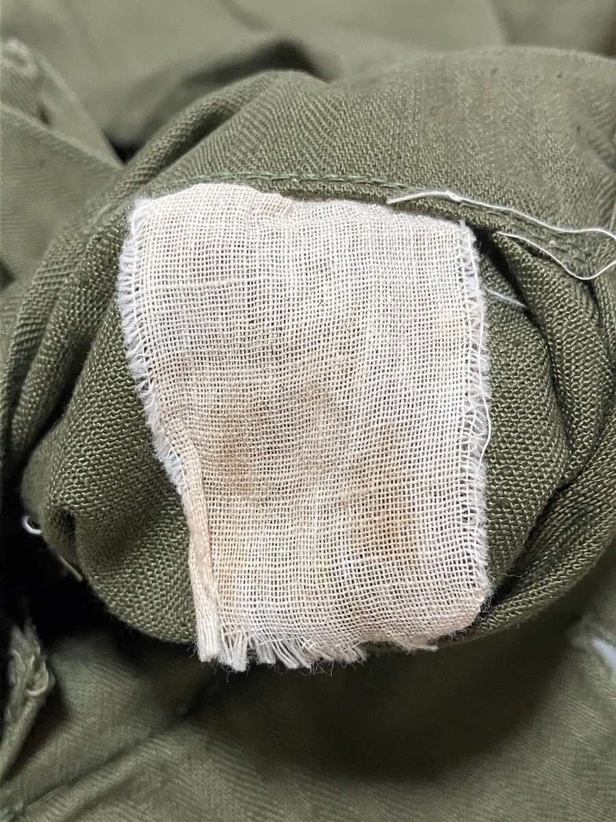 1940年代アメリカ陸軍M43HBTジャケット（OD・プラスティックボタン）used