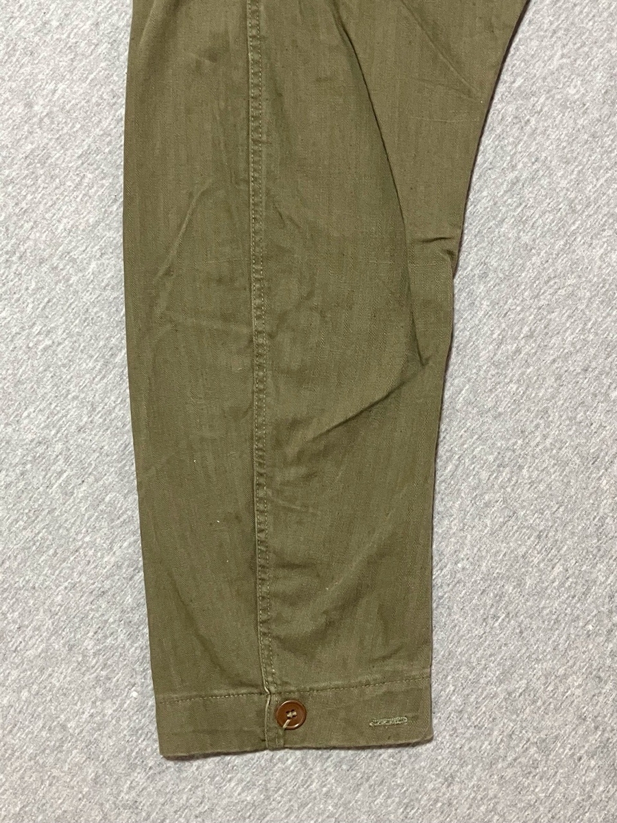 1940年代アメリカ陸軍M43HBTジャケット（OD・プラスティックボタン）used