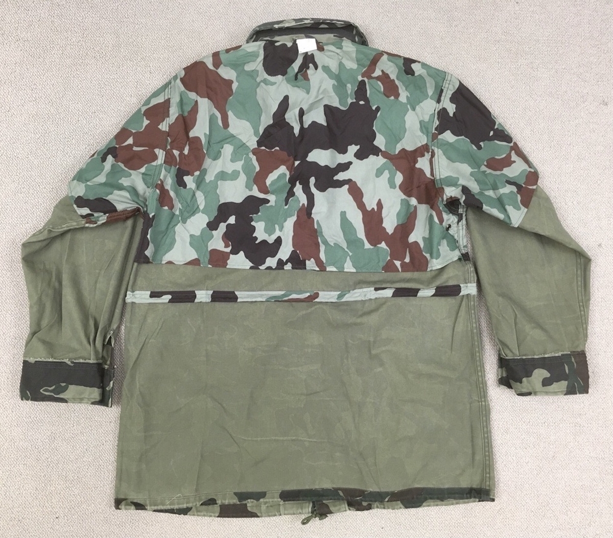 1990年代陸上自衛隊迷彩作業外被（１型迷彩・PX品）中古上品