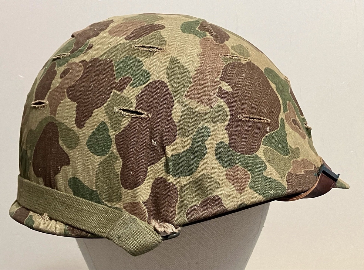 1940年代アメリカ軍M1ヘルメット（量産型・一般兵科用ライナー付）デッドストック