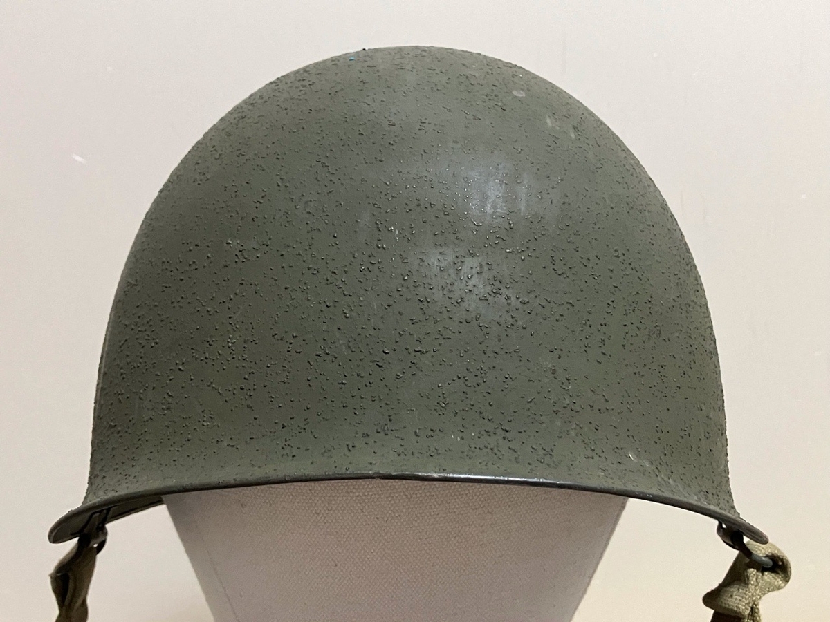1940年代アメリカ軍M1ヘルメット（量産型・一般兵科用ライナー付）デッドストック