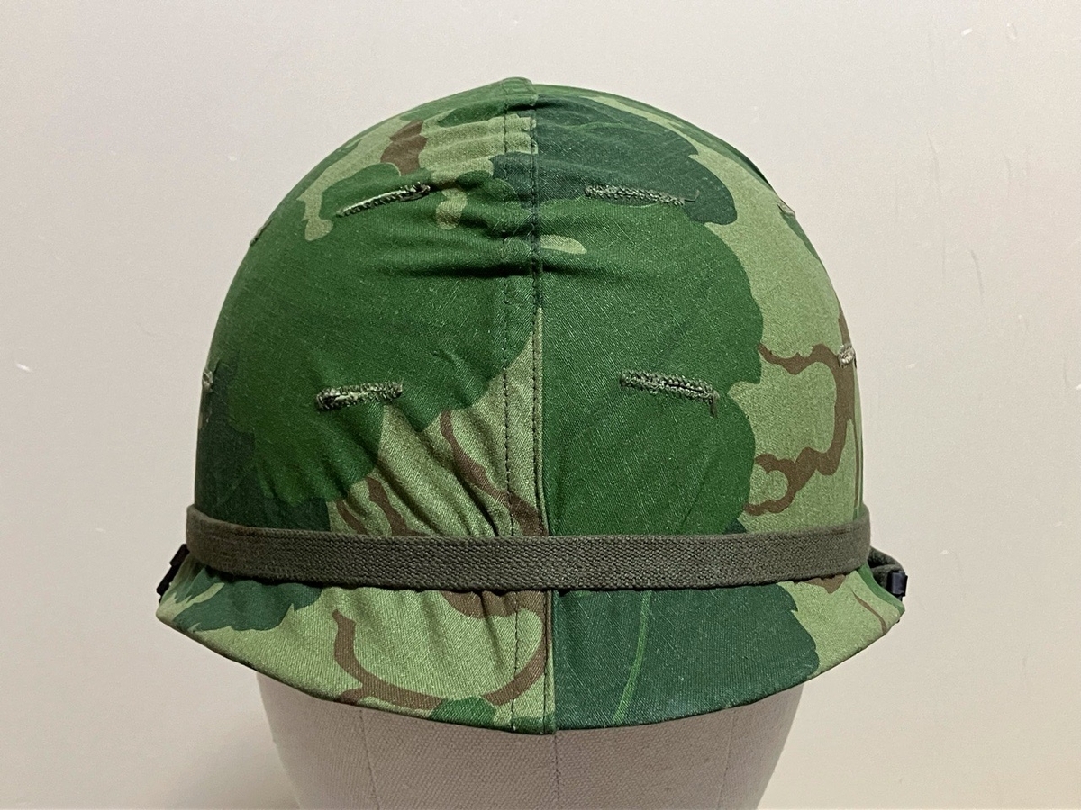 1970年代アメリカ軍M2ヘルメット（空挺ライナー・ヘルメットカバー付）中古良品
