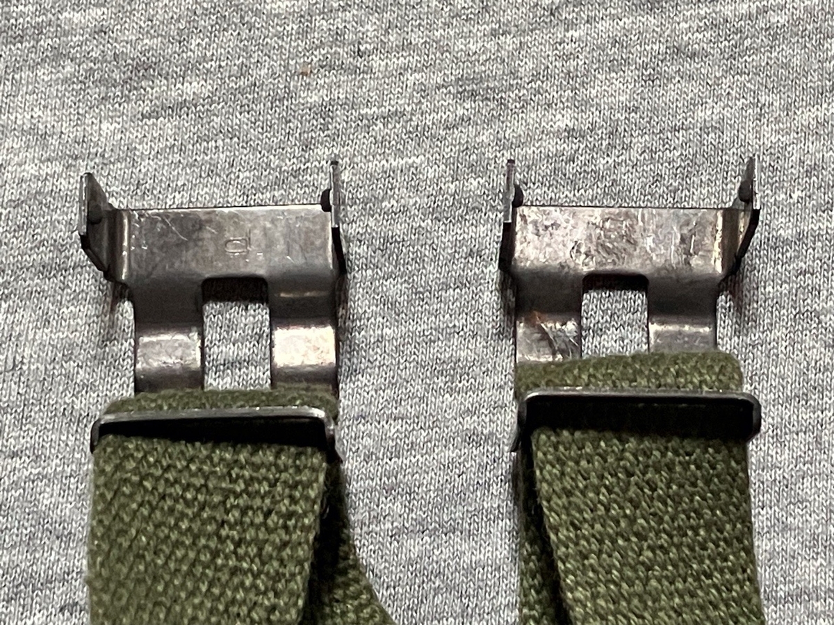 1970年代アメリカ軍M2ヘルメット用チンストラップ