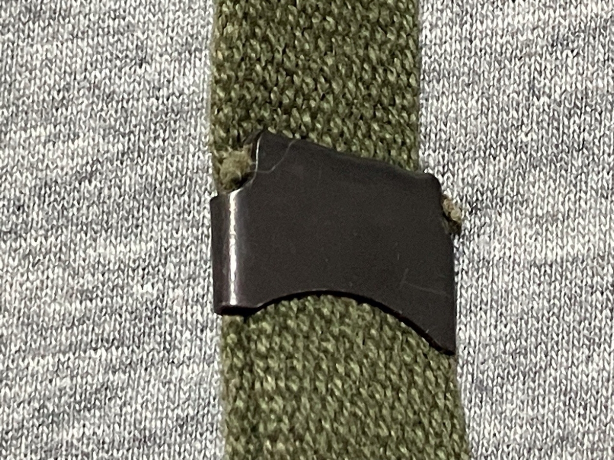 1970年代アメリカ軍M2ヘルメット用チンストラップ