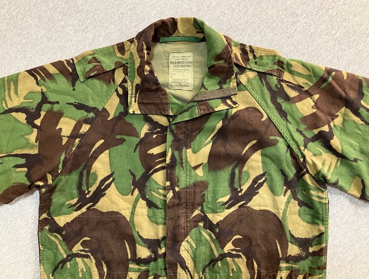 1980年代イギリス陸軍士官候補生用迷彩スモック（DPM）used