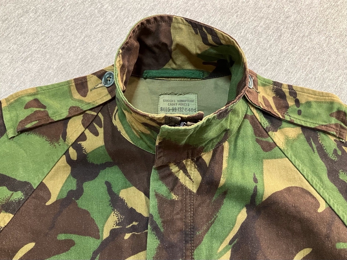 1980年代イギリス陸軍士官候補生用迷彩スモック（DPM）used