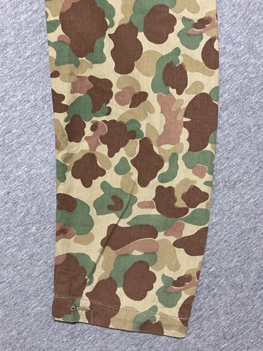 1940年代アメリカ軍迷彩HBTジャケット（1980年代中田商店製モデル品）デッドストック