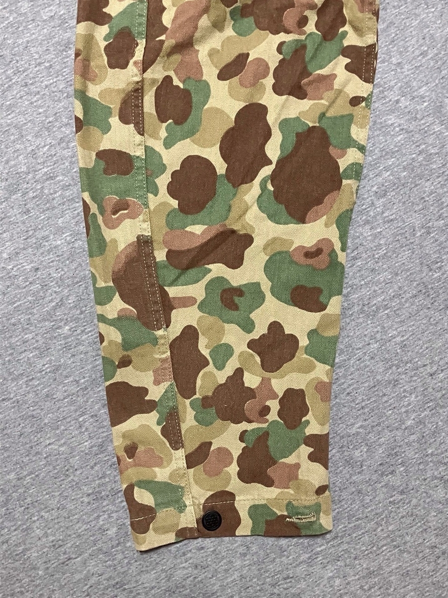 1940年代アメリカ軍迷彩HBTジャケット（1980年代中田商店製モデル品）デッドストック