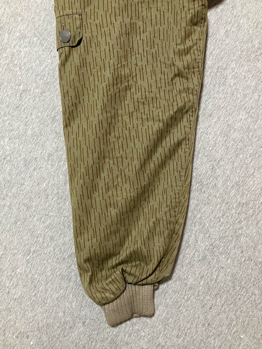 1980年代旧旧東ドイツ陸軍空挺迷彩防寒ジャケット中古極上品