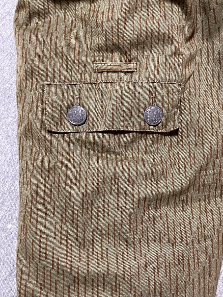 1980年代旧旧東ドイツ陸軍空挺迷彩防寒ジャケット中古極上品