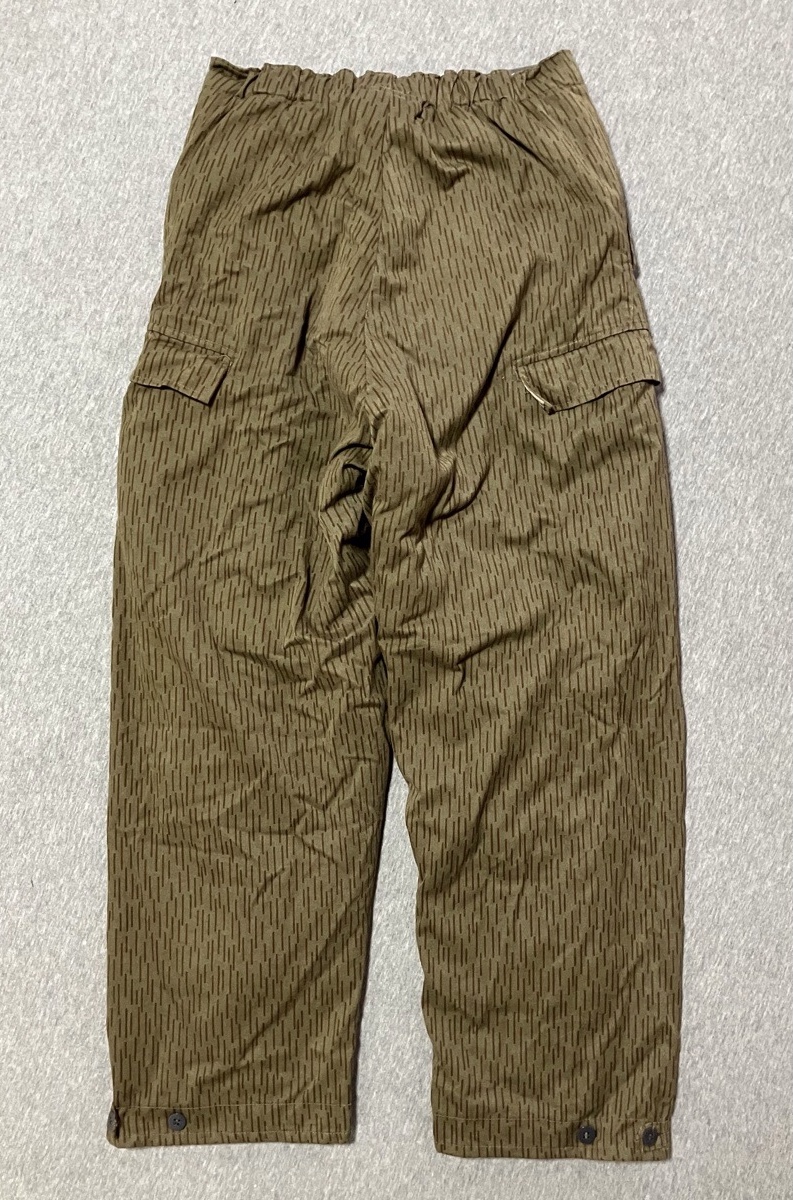 東ドイツ軍 ウィンターパンツ レインドロップカモ デッド