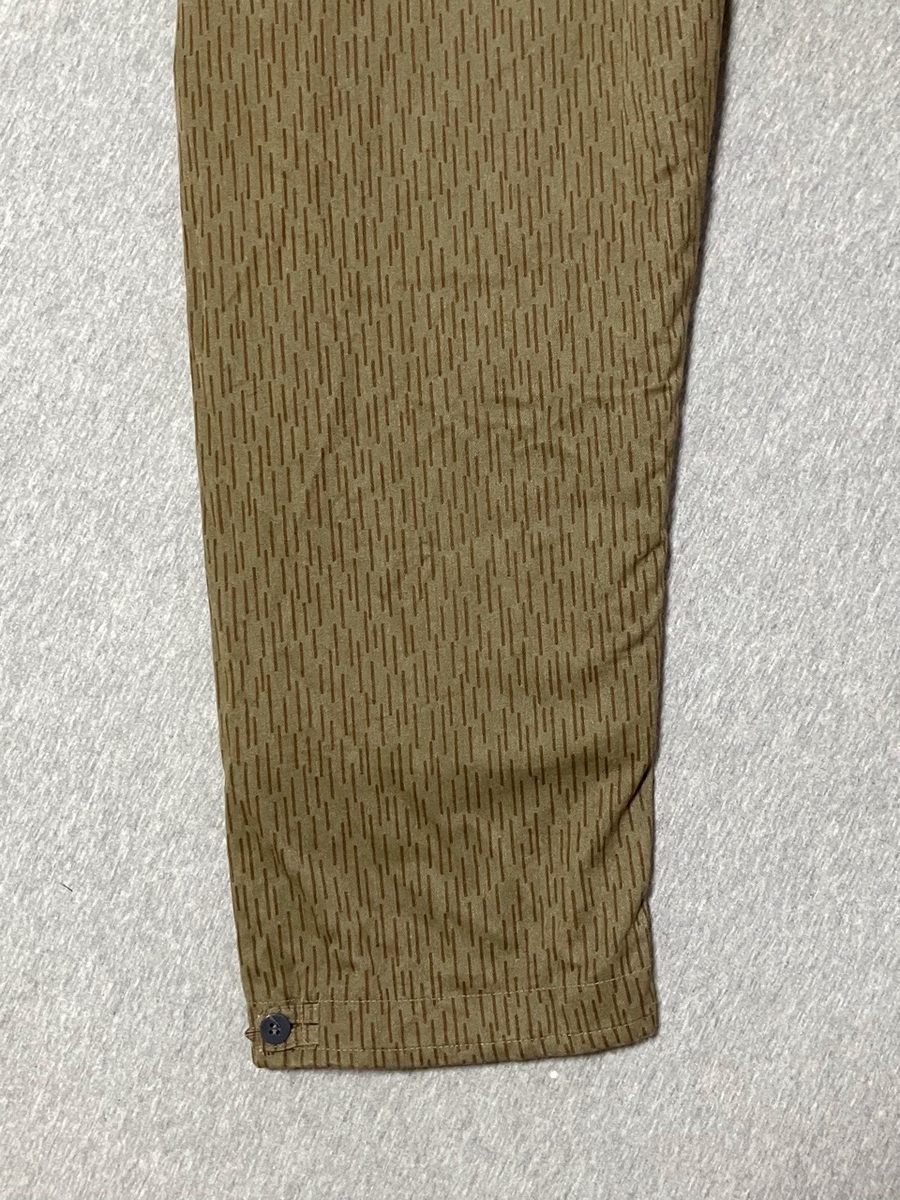 1980年代旧東ドイツ陸軍防寒迷彩トラウザーズ（レインドロップ）中古極上品