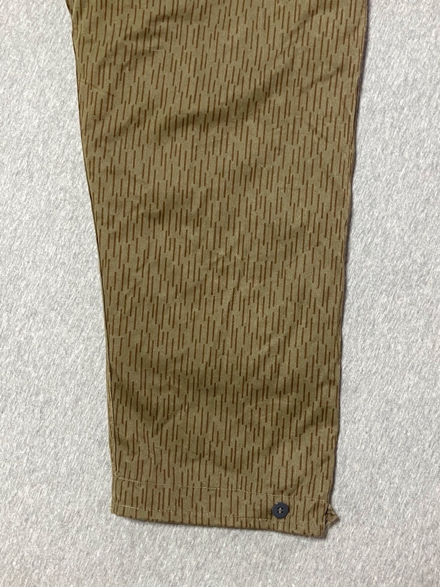 1980年代旧東ドイツ陸軍防寒迷彩トラウザーズ（レインドロップ）中古極上品