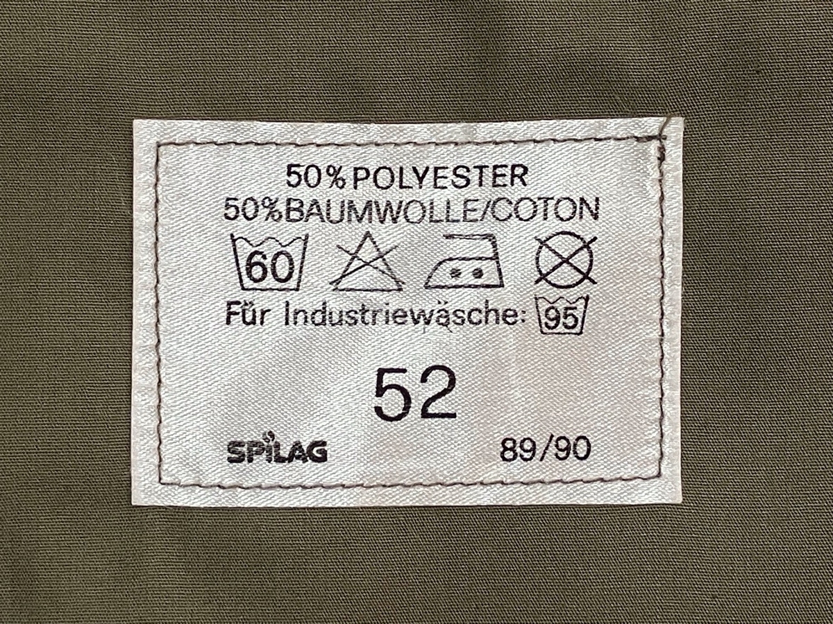 1980年代スイス陸軍山岳兵用マウンテンジャケットデッドストック