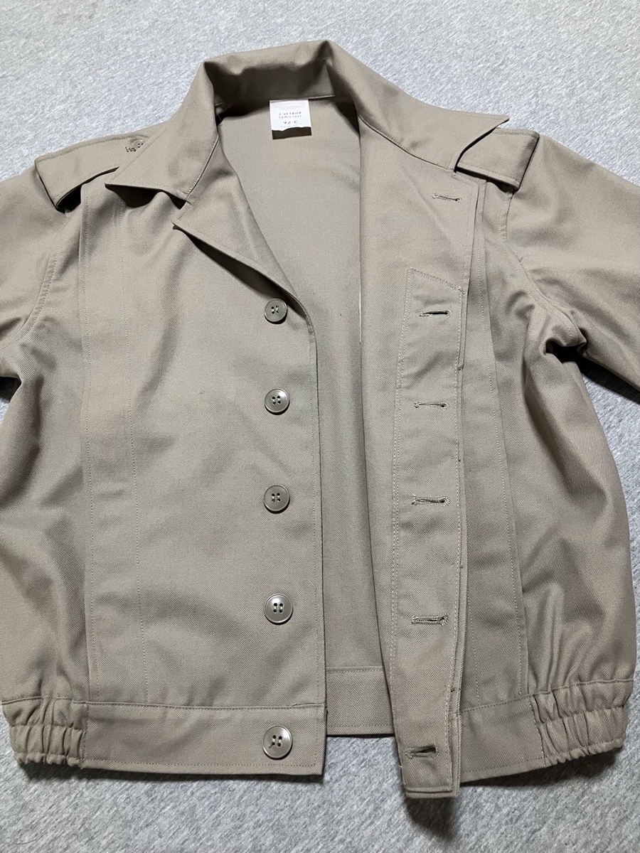 1990年代フランス陸軍ユーティリティーサービスジャケット（ベージュ）中古極上品