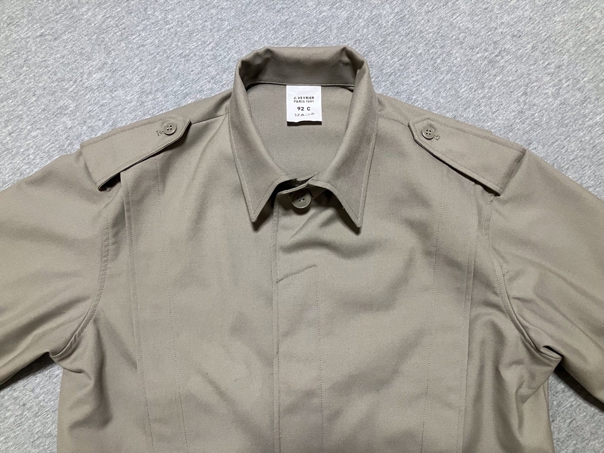 1990年代フランス陸軍ユーティリティーサービスジャケット（ベージュ）中古極上品