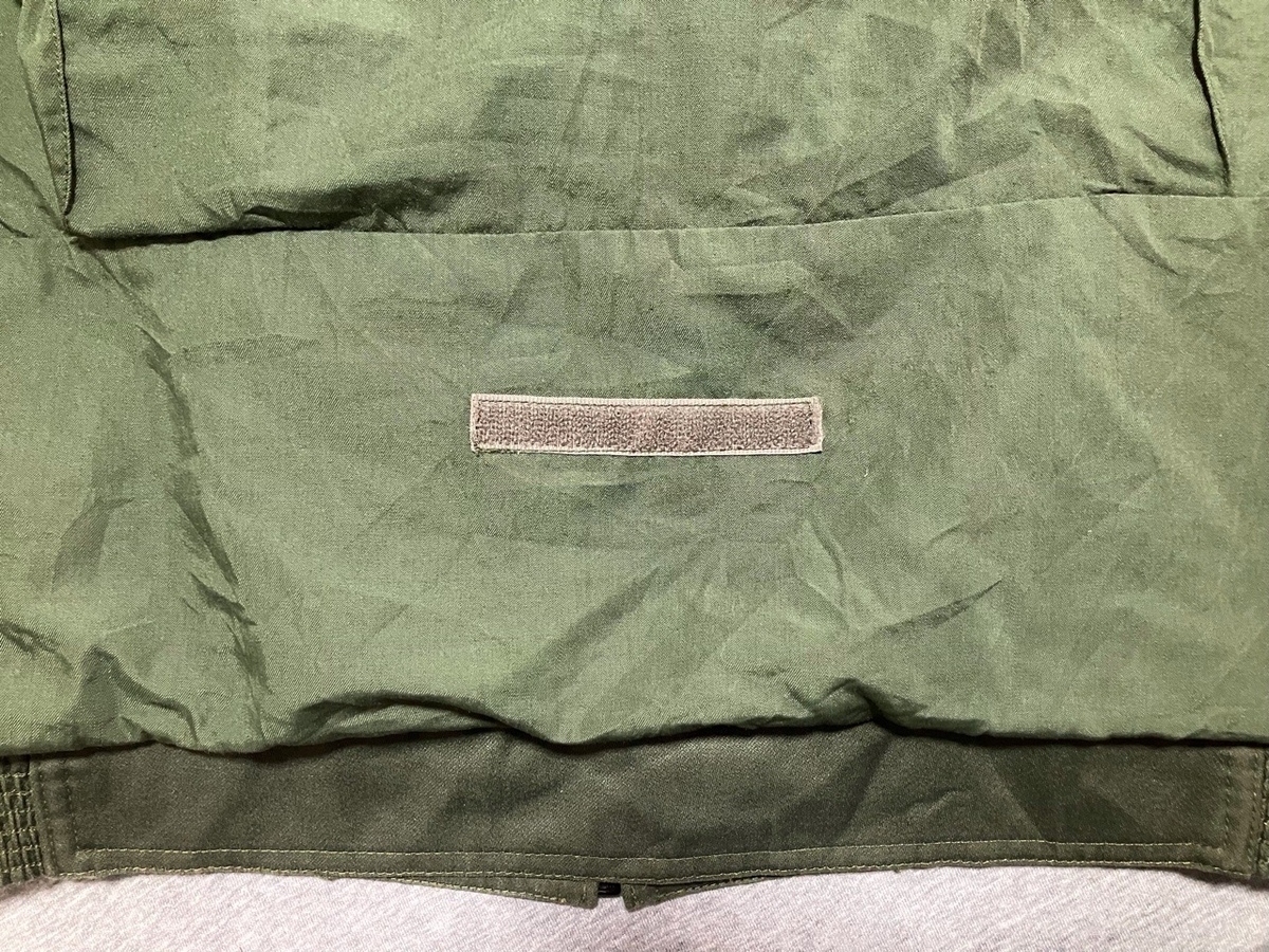 2000年代フランス空軍難燃フライトジャケット（グリーン・ライナー付）中古並品