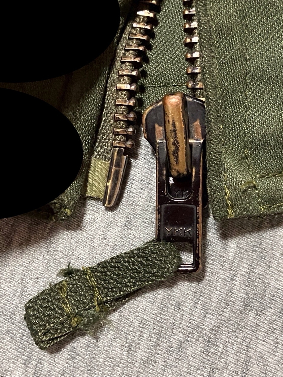 2000年代フランス空軍難燃フライトジャケット（グリーン・ライナー付）中古並品