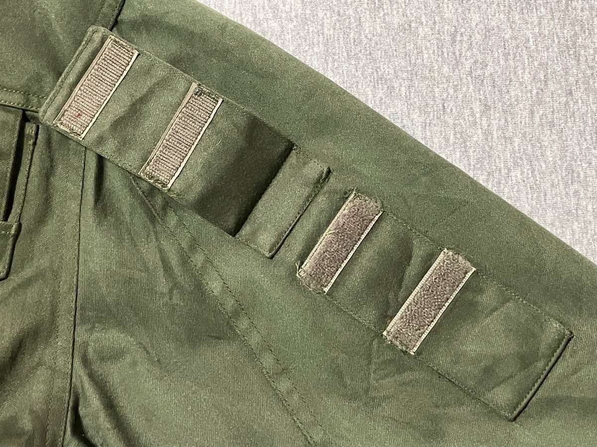 2000年代フランス空軍難燃フライトジャケット（グリーン・ライナー付）中古並品