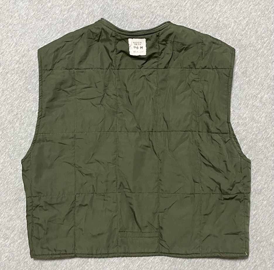 2000年代フランス空軍難燃フライトジャケット（グリーン・ライナー付）中古並品