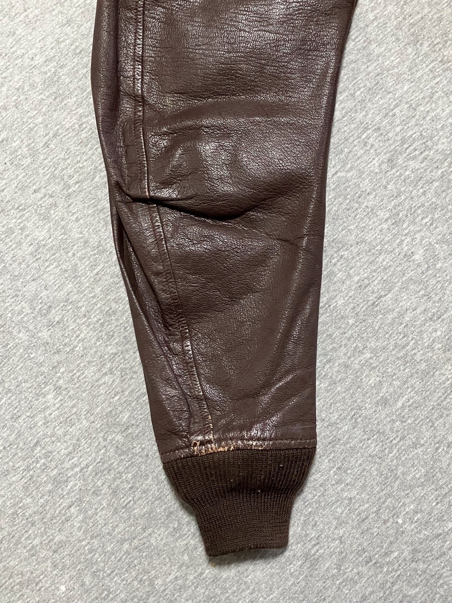 1950年代アメリカ海軍G-1レザーフライトジャケット（7823）中古並品