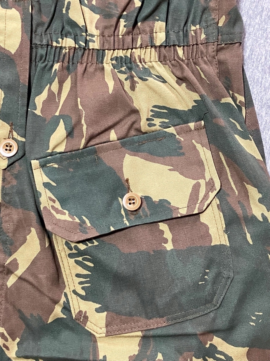1990年代南アフリカホームランドトランスカイ陸軍迷彩カバーオールデッドストック