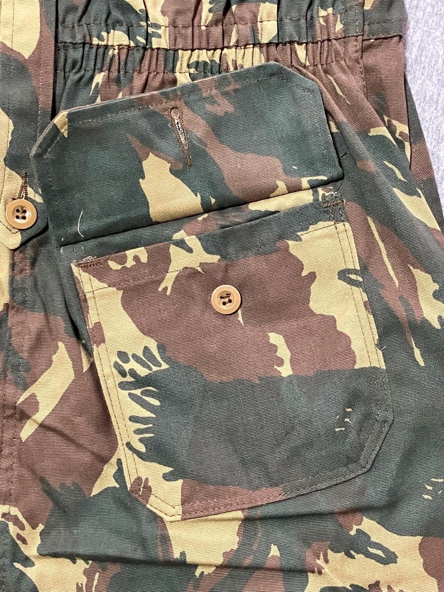 1990年代南アフリカホームランドトランスカイ陸軍迷彩カバーオールデッドストック