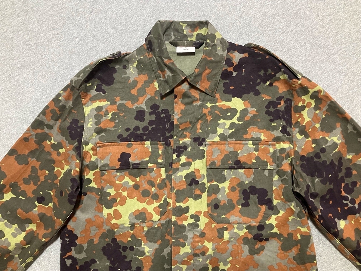 1990年代ベルギー空軍迷彩シャツ（フレック迷彩）中古極上品