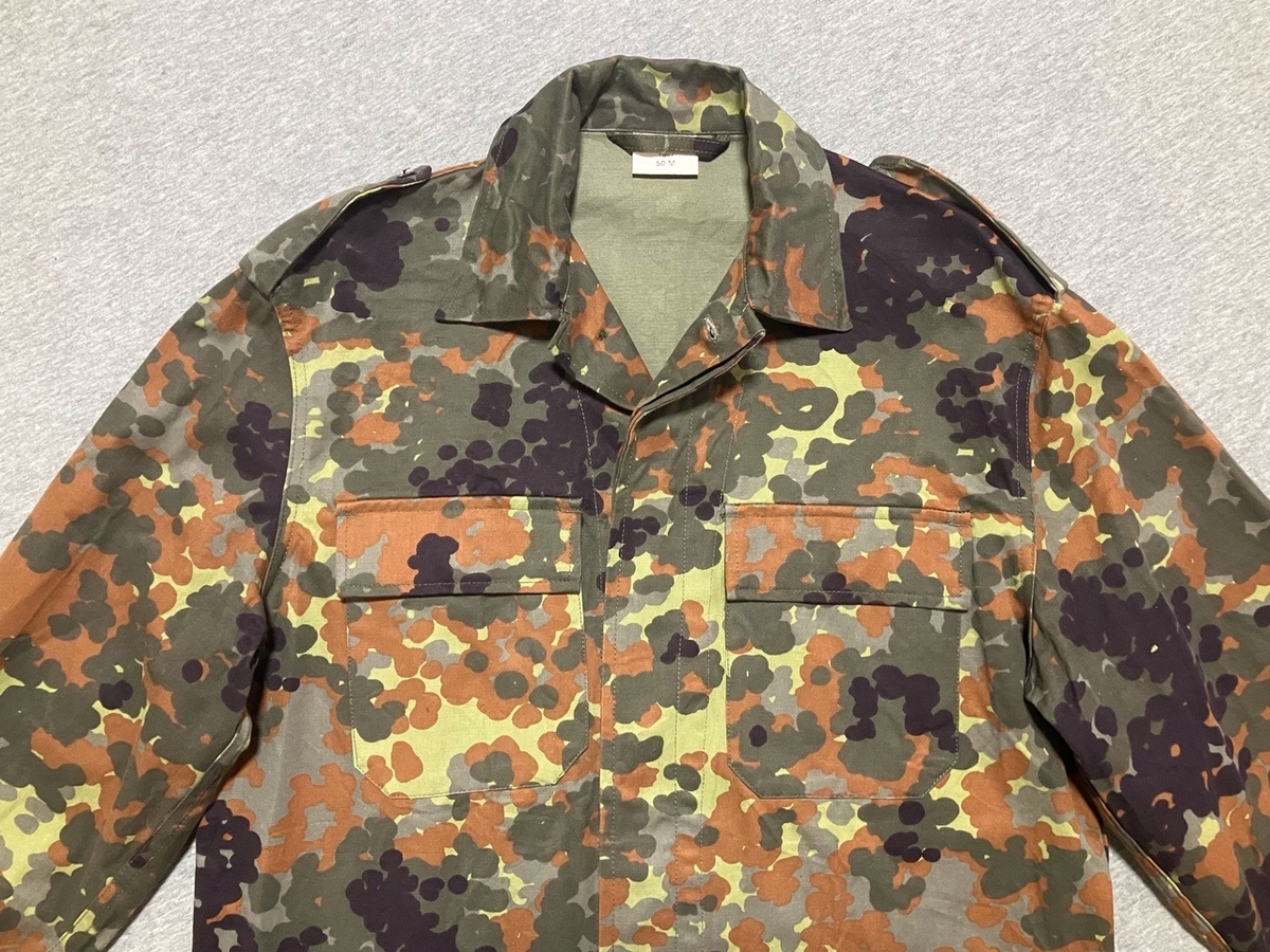 1990年代ベルギー空軍迷彩シャツ（フレック迷彩）中古極上品