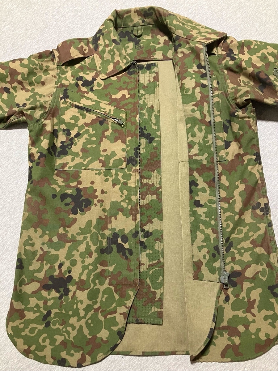 1990年代陸上自衛隊パイロットスーツ（フライトスーツ・２型迷彩・初期型）中古良品
