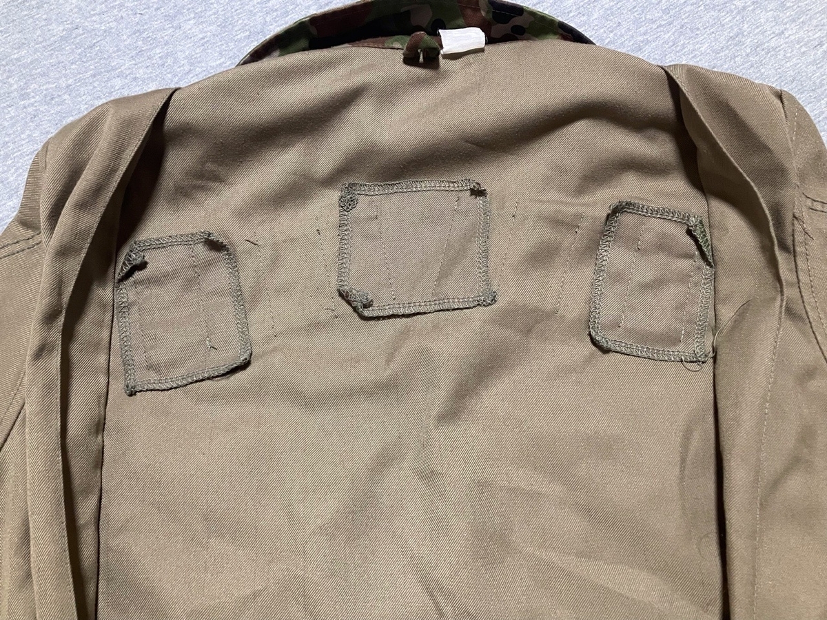 1990年代陸上自衛隊迷彩服２型（上下セット・PX品・中国製）中古極上品