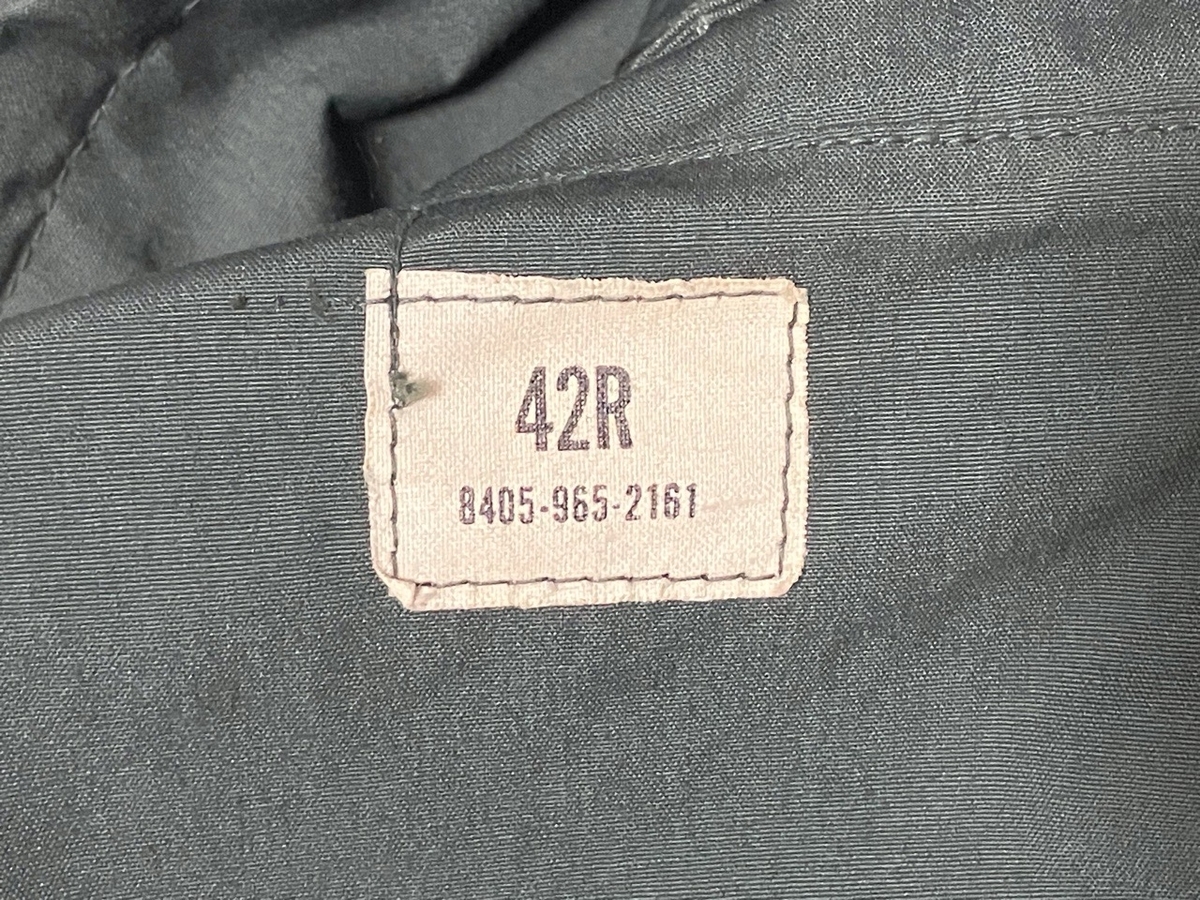 1970年代アメリカ軍レインコート（トレンチコート・AG274）中古上品