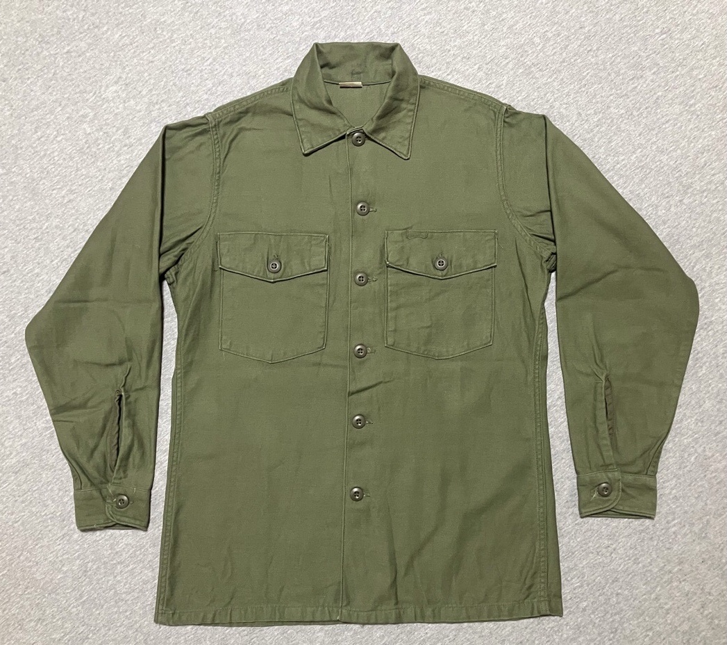 1960年代アメリカ軍ユーティリティーシャツ（OG-107）中古極上品