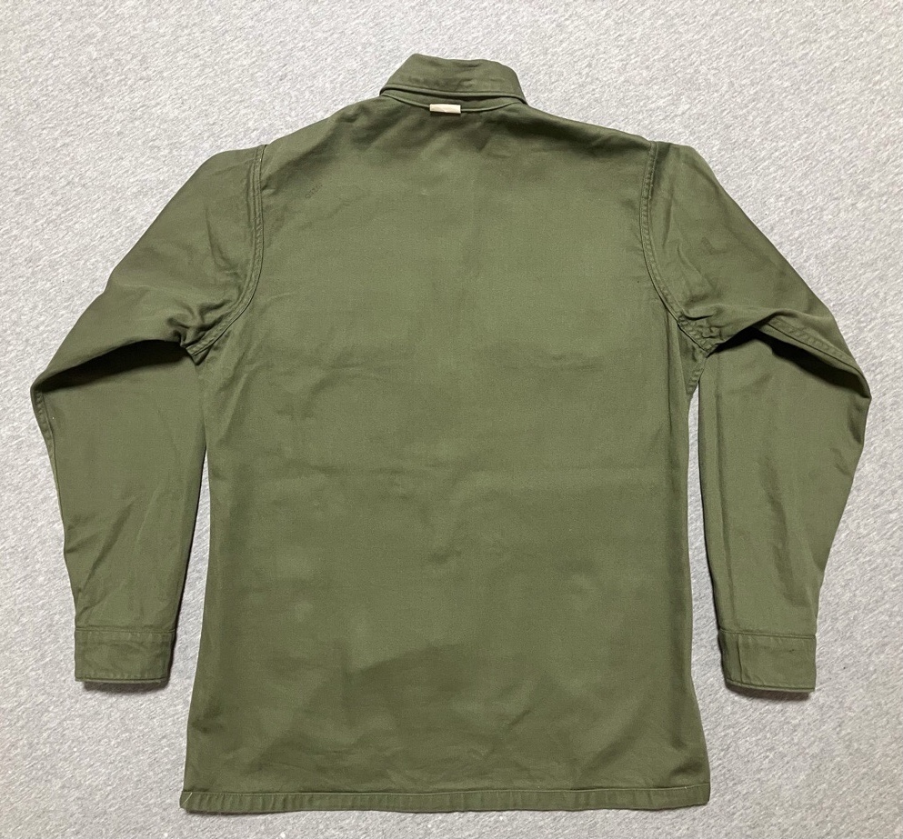 1960年代アメリカ軍ユーティリティーシャツ（OG-107）中古極上品
