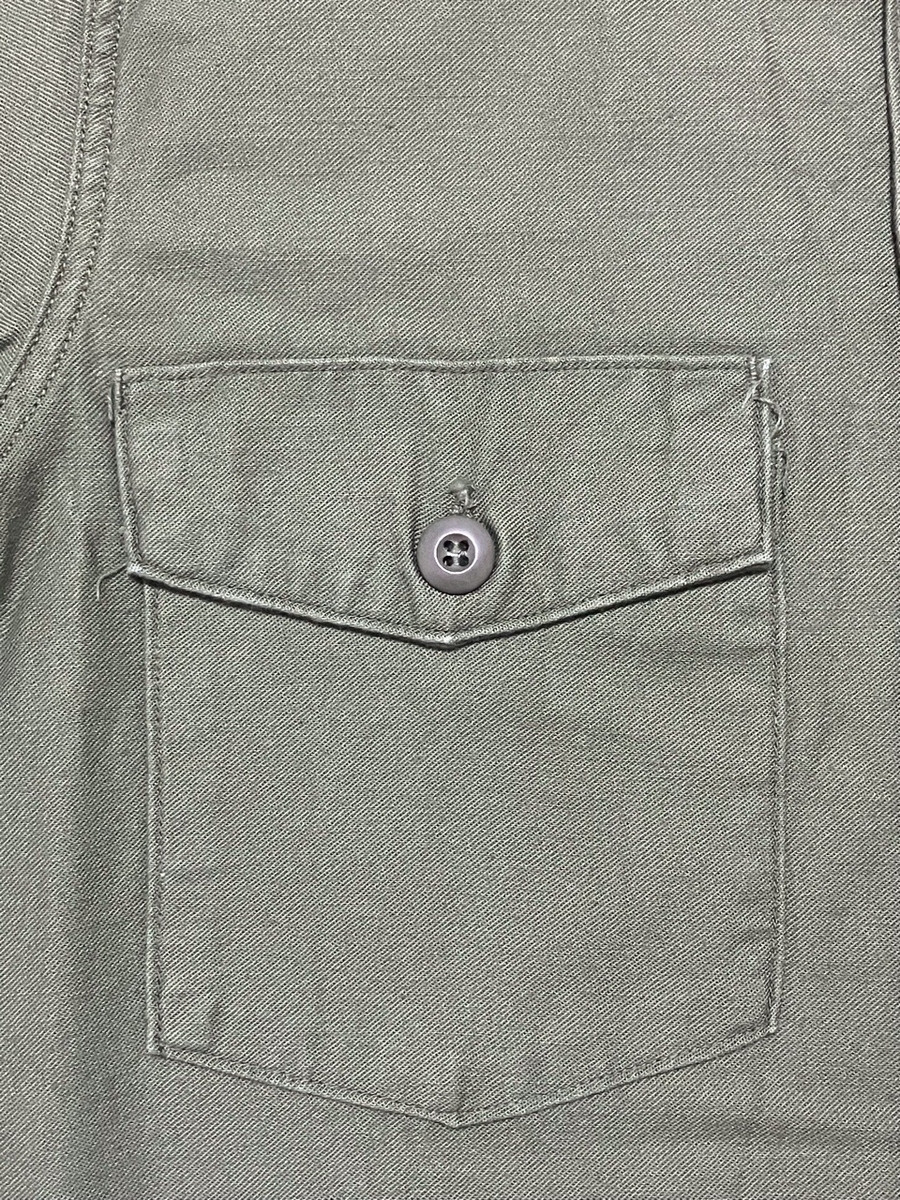 1960年代アメリカ軍ユーティリティーシャツ（OG-107）中古極上品