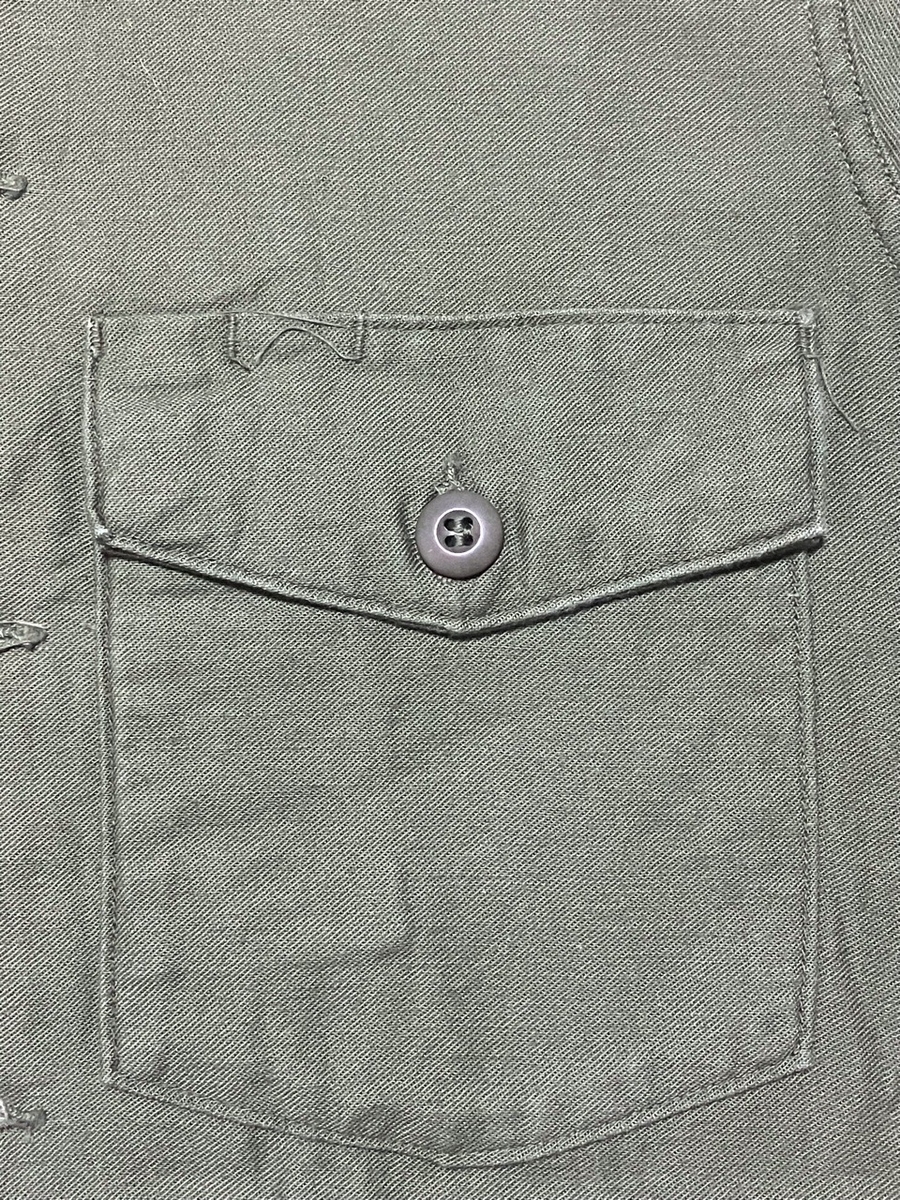 1960年代アメリカ軍ユーティリティーシャツ（OG-107）中古極上品