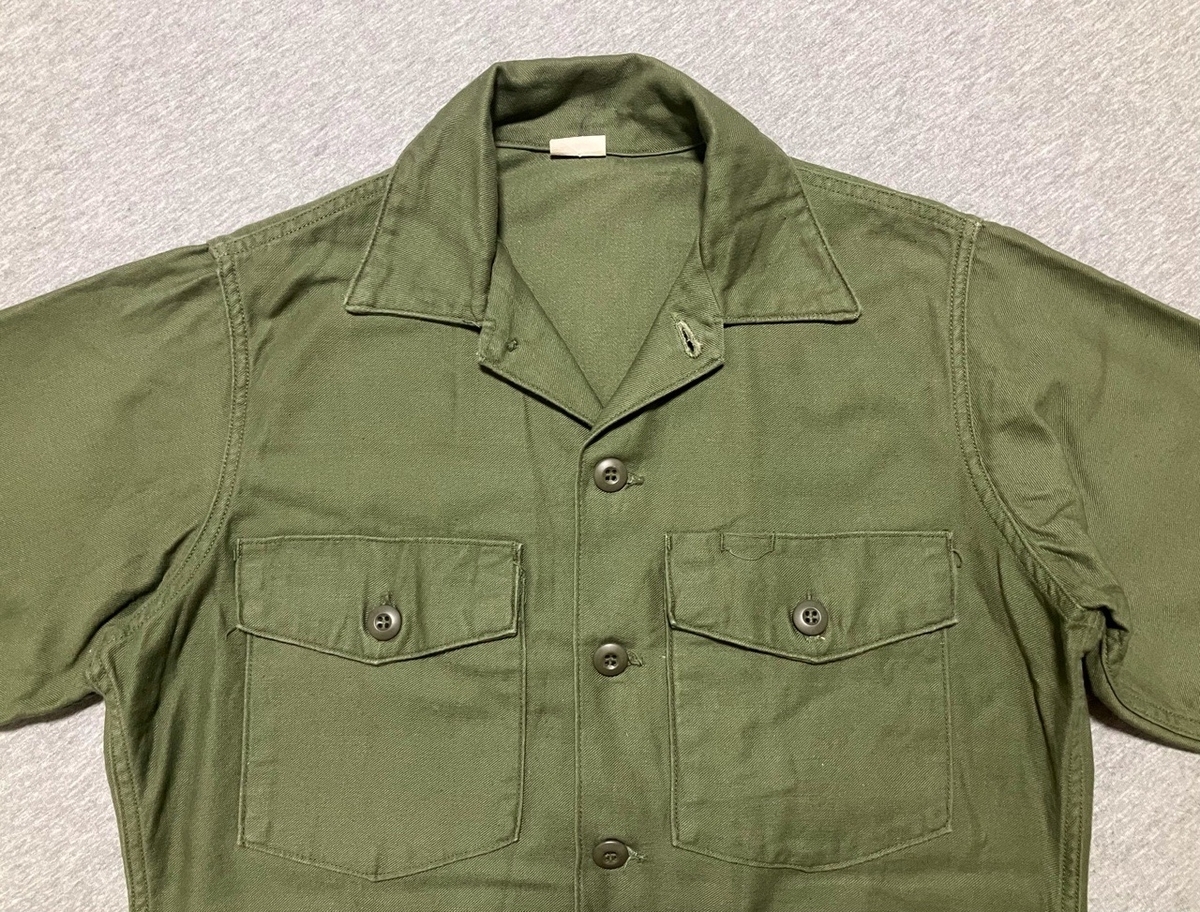 1960年代アメリカ軍ユーティリティーシャツ（OG-107）中古極上品
