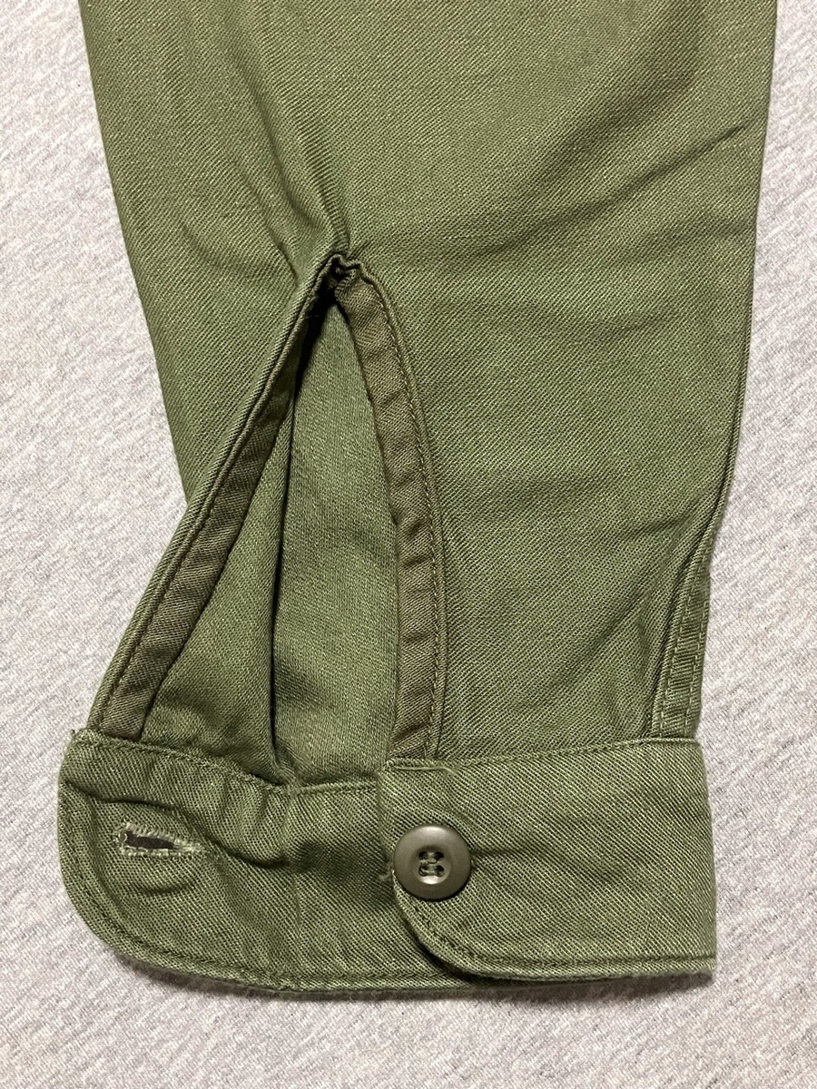 1960年代アメリカ軍ユーティリティーシャツ（OG-107）中古極上品
