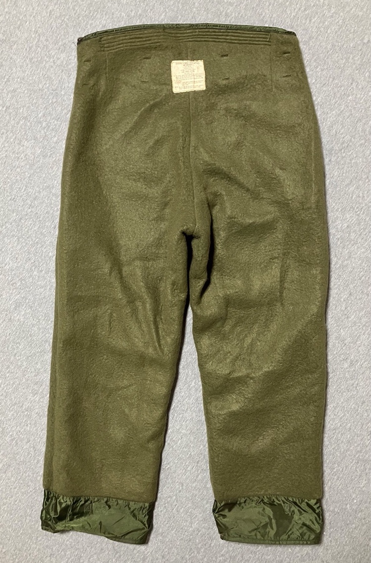 1970年代アメリカ海軍極寒地用防寒トラウザーズ中古極上品