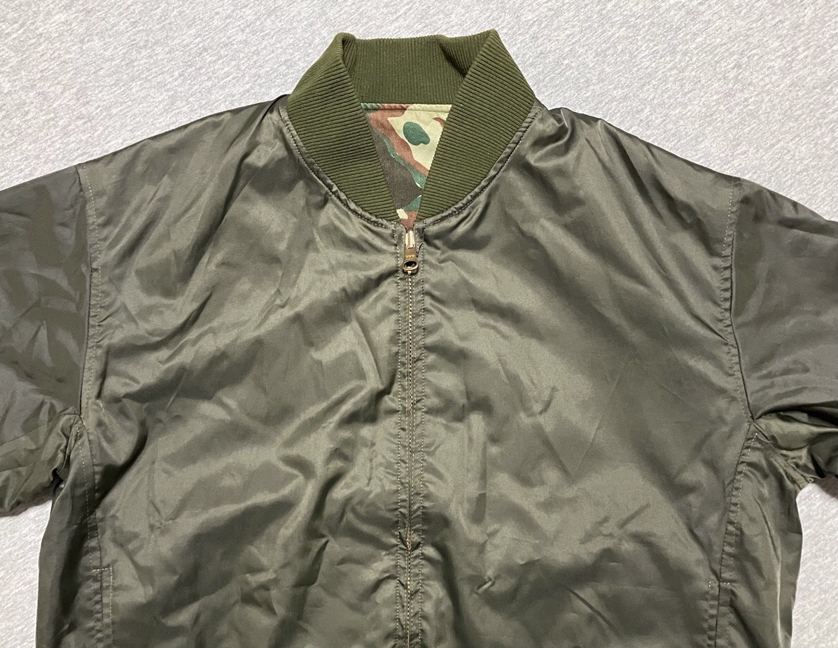 1980年代陸上自衛隊リバーシブル迷彩ジャケット（熊笹迷彩・PX品）中古極上品