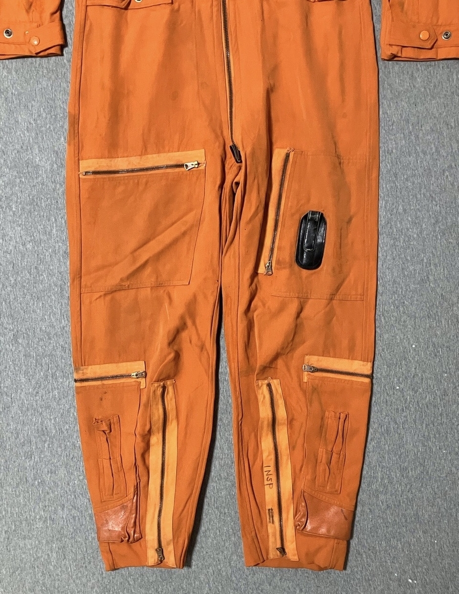 1960年代航空自衛隊57式航空服（パイロットフライトスーツ）中古並品