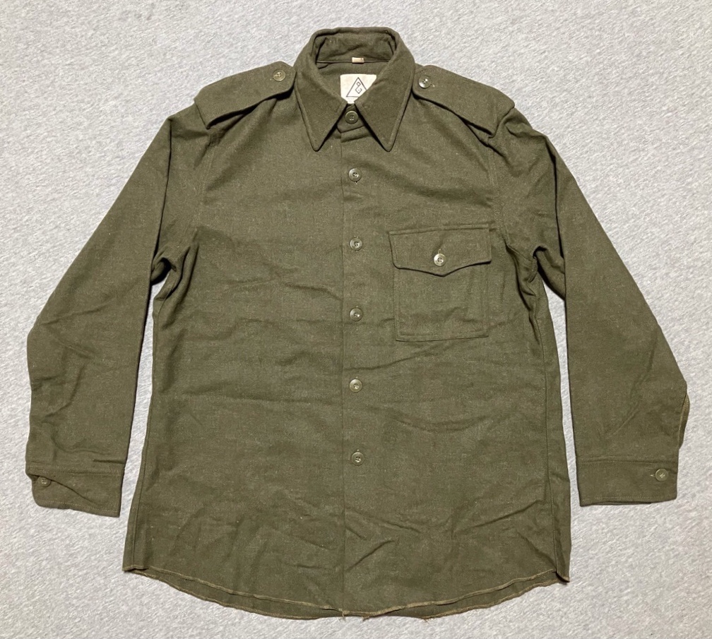 1980年代イラク陸軍ウールシャツデッドストック