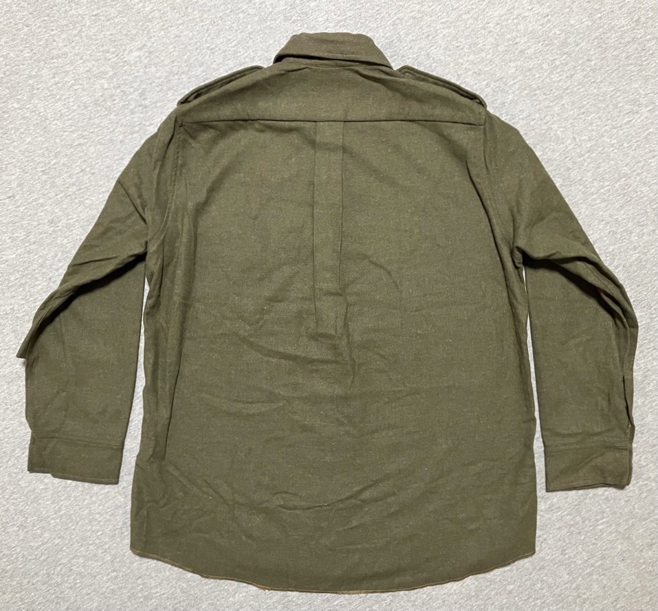 1980年代イラク陸軍ウールシャツデッドストック