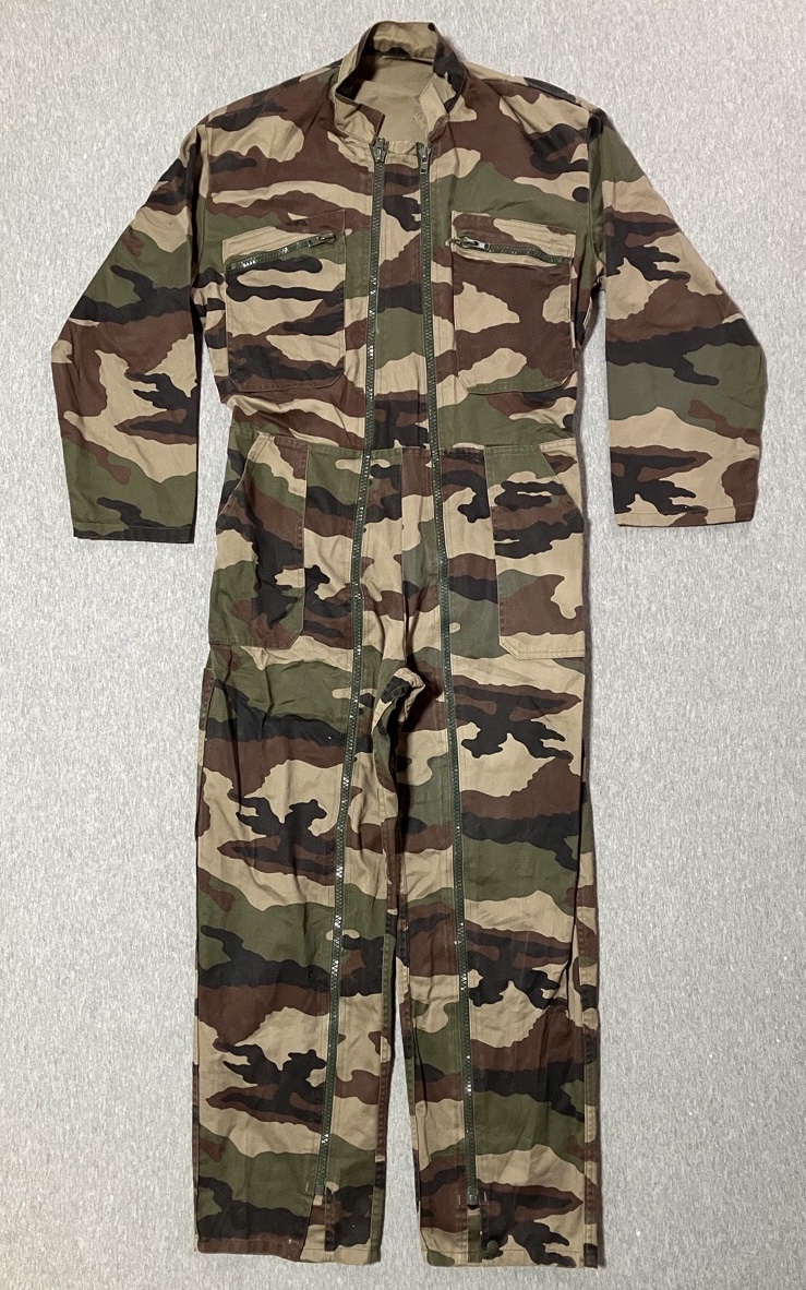 1990年代フランス陸軍空挺CCE迷彩カバーオール（HALOスーツ）中古上品