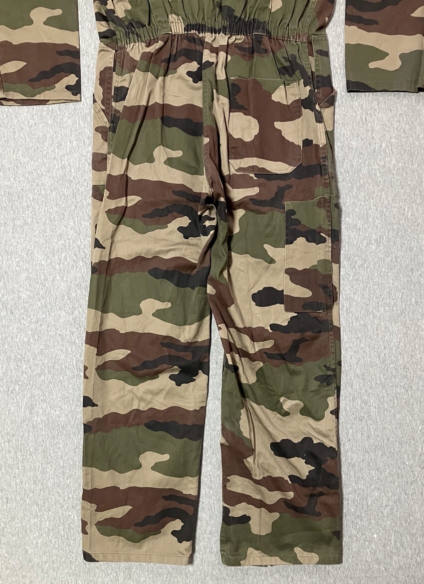 1990年代フランス陸軍空挺CCE迷彩カバーオール（HALOスーツ）中古上品