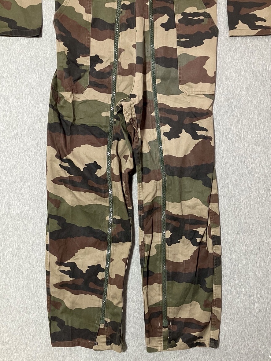 1990年代フランス陸軍空挺CCE迷彩カバーオール（HALOスーツ）中古上品