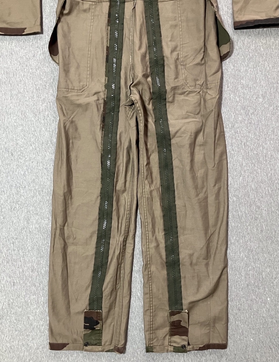 1990年代フランス陸軍空挺CCE迷彩カバーオール（HALOスーツ）中古上品