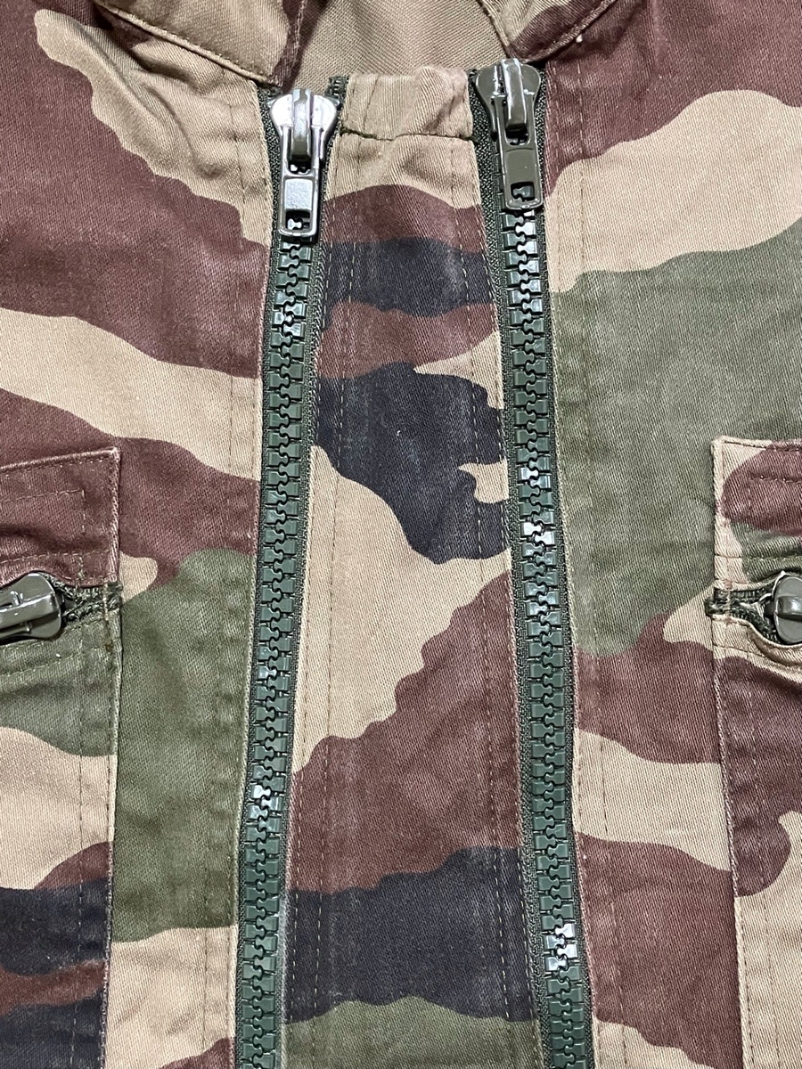 1990年代フランス陸軍空挺CCE迷彩カバーオール（HALOスーツ）中古上品