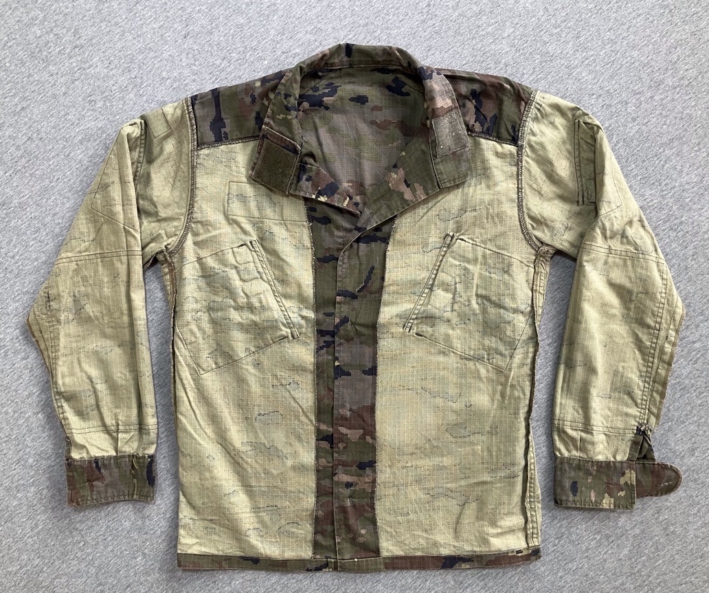 2010年代スペイン陸軍迷彩ユニフォーム（デジタルマルチカム）中古良品〜中古極上品
